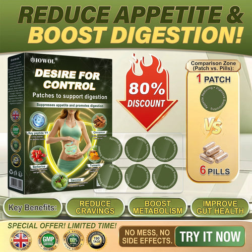 英国 IOWOL ® APPETITE CONTROL PATCHES! NO PILLS & NO HUNGER & NO STRUGGLE & 100% RESULTS.