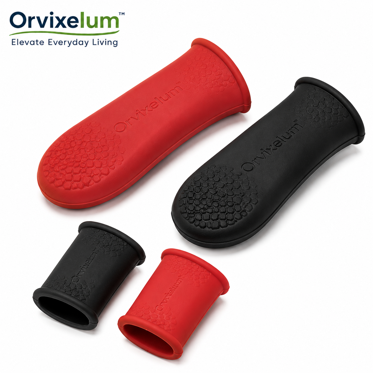 Orvixelum™ FlipGrip Silicone Pot Handle Cover Set