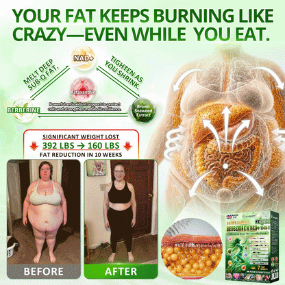 𝑶𝒇𝒇𝒊𝒄𝒊𝒂𝒍 𝑺𝒕𝒐𝒓𝒆 | 𝐍𝐞𝐰!🍀𝐂𝐚𝐫𝐞𝐔𝐩𝐥𝐢𝐟𝐭® 𝐁𝐫𝐨𝐰𝐧 𝐒𝐞𝐚𝐰𝐞𝐞𝐝× 𝐁𝐞𝐫𝐛𝐞𝐫𝐢𝐧𝐞× 𝐍𝐃𝐀+ 𝟏𝟎-𝐢𝐧-𝟏 𝐍𝐚𝐧𝐨 𝐌𝐢𝐜𝐫𝐨𝐧𝐞𝐞𝐝𝐥𝐞 𝐏𝐚𝐭𝐜𝐡(𝐉𝐮𝐬𝐭 𝐨𝐧𝐜𝐞 𝐚 𝐝𝐚𝐲, 𝐯𝐢𝐬𝐢𝐛𝐥𝐞 𝐜𝐡𝐚𝐧𝐠𝐞𝐬 𝐢𝐧 𝟕 𝐝𝐚𝐲𝐬）𝘽𝙚𝙧𝙗𝙚𝙧𝙞𝙣𝙚 + 𝐁𝐫𝐨𝐰𝐧 𝐒𝐞𝐚𝐰𝐞𝐞𝐝 𝙁𝙤𝙧𝙢𝙪𝙡𝙖 ✅ 𝐅𝐨𝐫 𝐨𝐛𝐞𝐬𝐢𝐭𝐲, 𝗟𝗼𝗼𝘀𝗲 𝘀𝗸𝗶𝗻,𝐝𝐢𝐚𝐛𝐞𝐭𝐞𝐬, 𝐬𝐥𝐞𝐞𝐩 𝐚𝐩𝐧𝐞𝐚, 𝐣𝐨𝐢𝐧𝐭 𝐢𝐬𝐬𝐮𝐞𝐬, 𝐚𝐧𝐝 𝐦𝐨𝐫𝐞💯💯