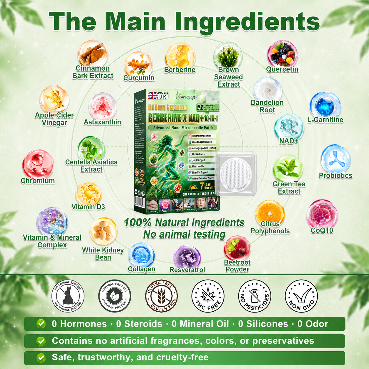 𝑶𝒇𝒇𝒊𝒄𝒊𝒂𝒍 𝑺𝒕𝒐𝒓𝒆 | 𝐍𝐞𝐰!🍀𝐂𝐚𝐫𝐞𝐔𝐩𝐥𝐢𝐟𝐭® 𝐁𝐫𝐨𝐰𝐧 𝐒𝐞𝐚𝐰𝐞𝐞𝐝× 𝐁𝐞𝐫𝐛𝐞𝐫𝐢𝐧𝐞× 𝐍𝐃𝐀+ 𝟏𝟎-𝐢𝐧-𝟏 𝐍𝐚𝐧𝐨 𝐌𝐢𝐜𝐫𝐨𝐧𝐞𝐞𝐝𝐥𝐞 𝐏𝐚𝐭𝐜𝐡(𝐉𝐮𝐬𝐭 𝐨𝐧𝐜𝐞 𝐚 𝐝𝐚𝐲, 𝐯𝐢𝐬𝐢𝐛𝐥𝐞 𝐜𝐡𝐚𝐧𝐠𝐞𝐬 𝐢𝐧 𝟕 𝐝𝐚𝐲𝐬）𝘽𝙚𝙧𝙗𝙚𝙧𝙞𝙣𝙚 + 𝐁𝐫𝐨𝐰𝐧 𝐒𝐞𝐚𝐰𝐞𝐞𝐝 𝙁𝙤𝙧𝙢𝙪𝙡𝙖 ✅ 𝐅𝐨𝐫 𝐨𝐛𝐞𝐬𝐢𝐭𝐲, 𝗟𝗼𝗼𝘀𝗲 𝘀𝗸𝗶𝗻,𝐝𝐢𝐚𝐛𝐞𝐭𝐞𝐬, 𝐬𝐥𝐞𝐞𝐩 𝐚𝐩𝐧𝐞𝐚, 𝐣𝐨𝐢𝐧𝐭 𝐢𝐬𝐬𝐮𝐞𝐬, 𝐚𝐧𝐝 𝐦𝐨𝐫𝐞💯💯